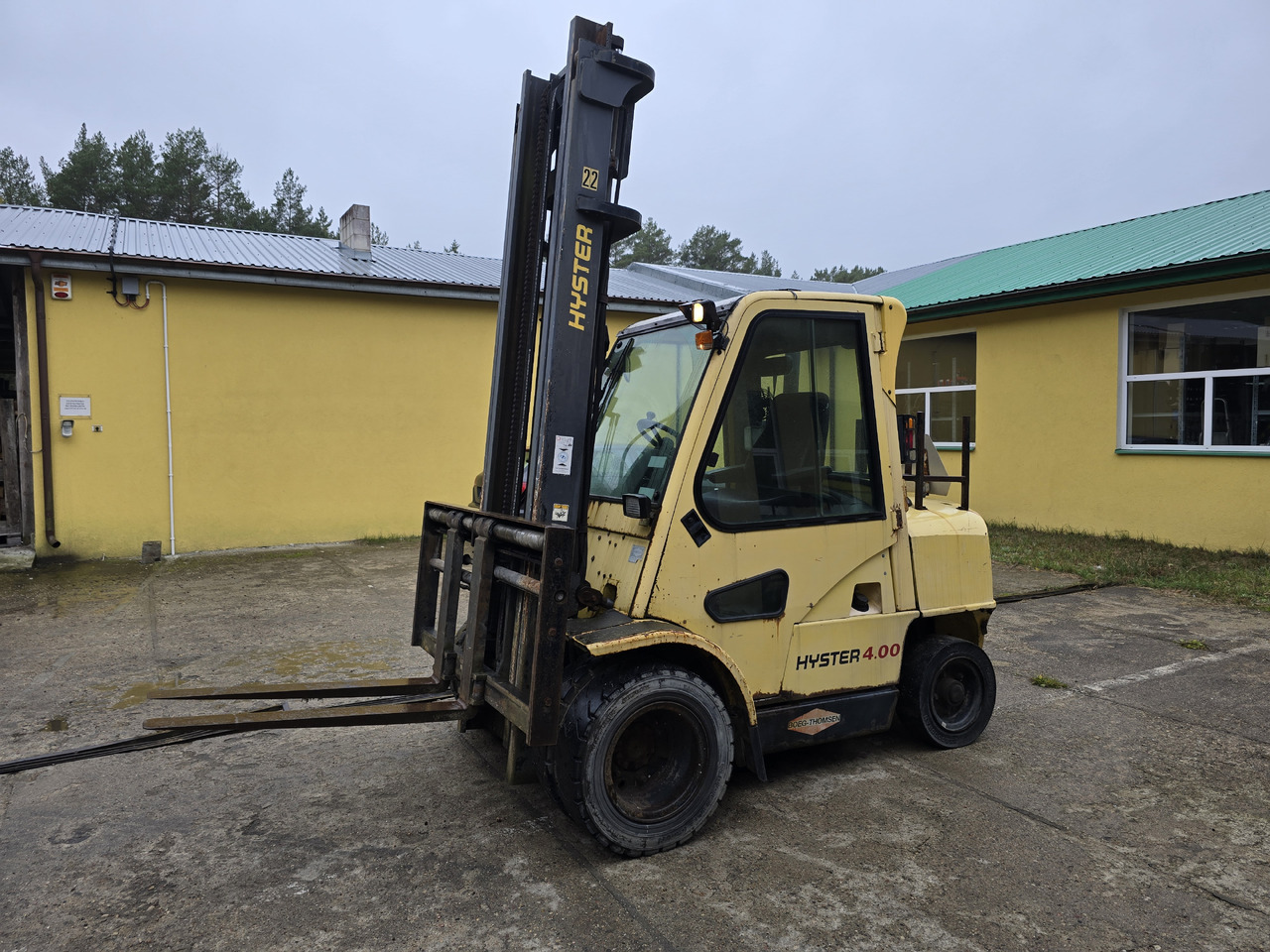 Hyster H4.00XM-5 - 柴油叉车:图1 Hyster H4.00XM-5 - 柴油叉车:图1