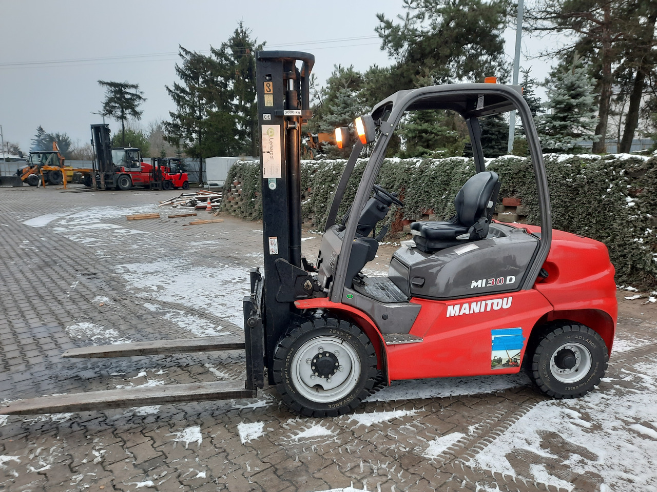 Manitou MI30D - 柴油叉车:图4 Manitou MI30D - 柴油叉车:图4