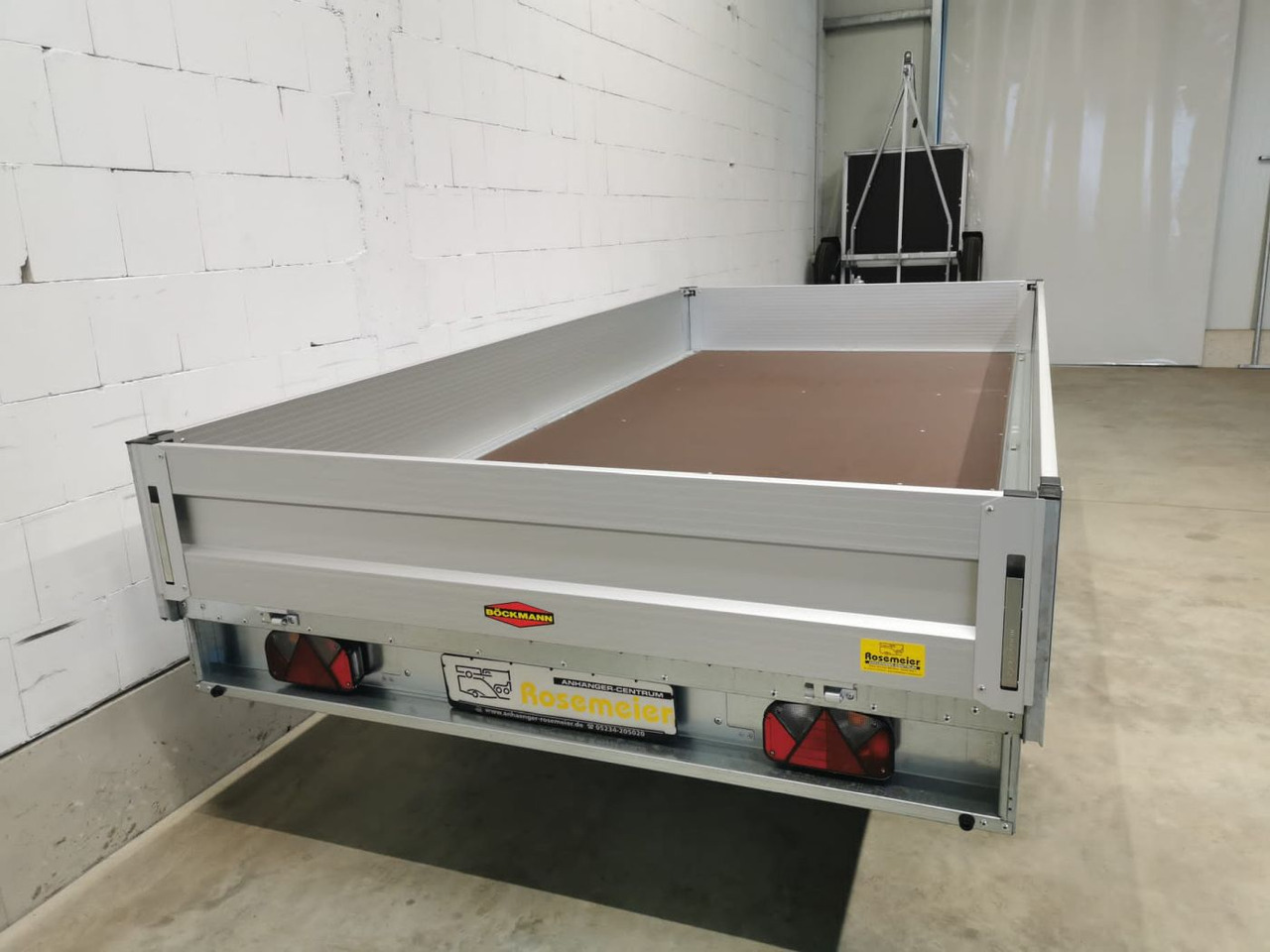 新的 栏板式/ 平板拖车 BOECKMANN HL-AL 3718/27 Eco XXL Hochlader：图7
