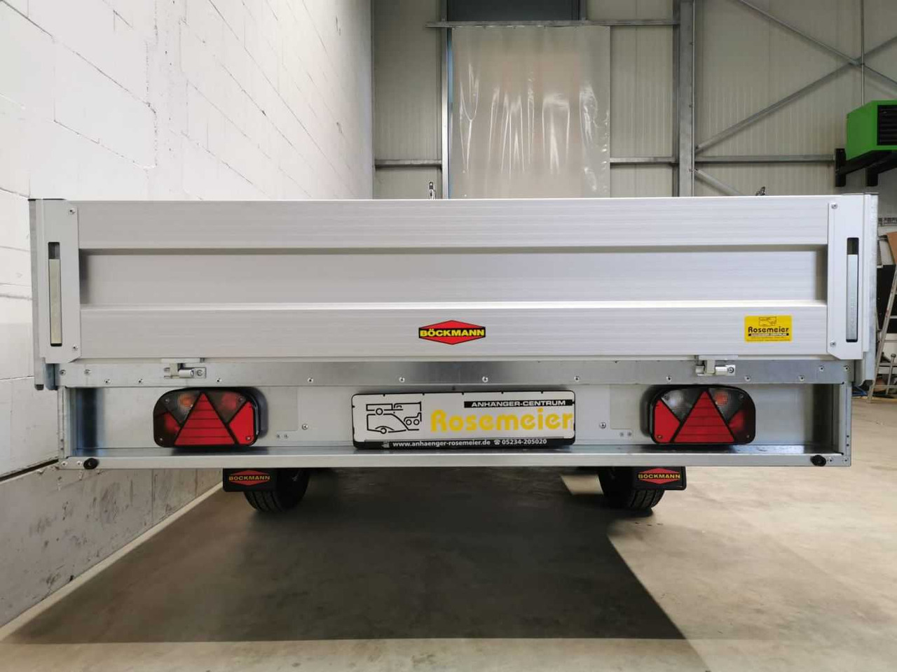 新的 栏板式/ 平板拖车 BOECKMANN HL-AL 3718/27 Eco XXL Hochlader：图12