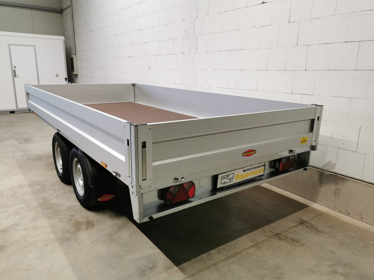 新的 栏板式/ 平板拖车 BOECKMANN HL-AL 3718/27 Eco XXL Hochlader：图15