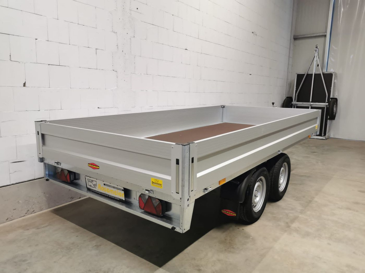 新的 栏板式/ 平板拖车 BOECKMANN HL-AL 3718/27 Eco XXL Hochlader：图6