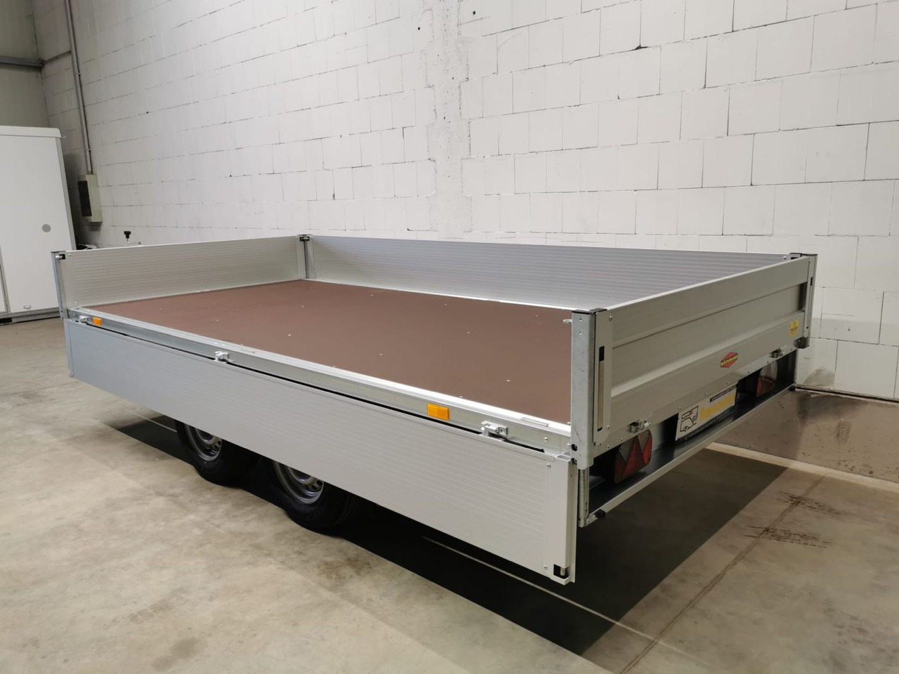 新的 栏板式/ 平板拖车 BOECKMANN HL-AL 3718/27 Eco XXL Hochlader：图10
