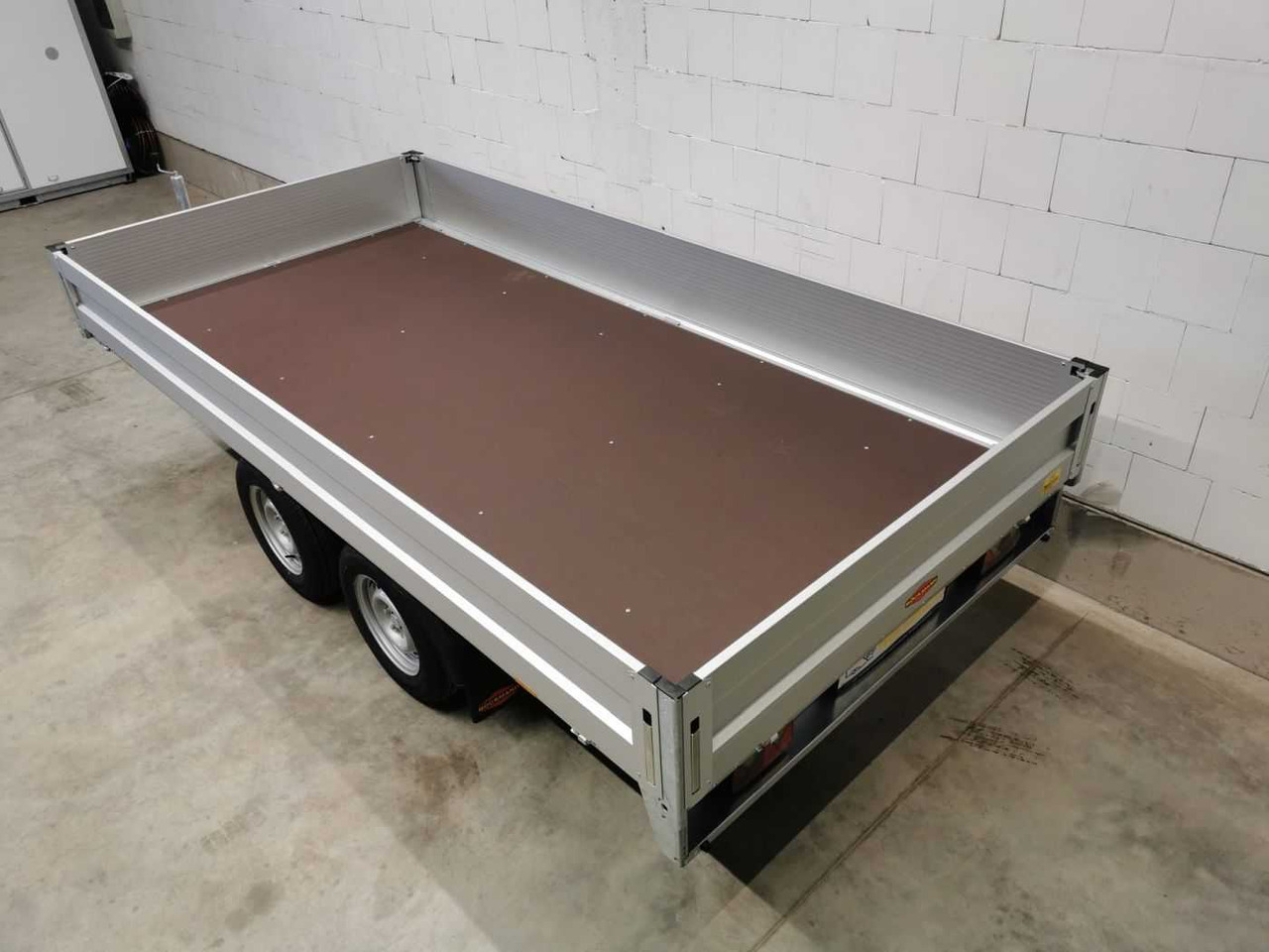 新的 栏板式/ 平板拖车 BOECKMANN HL-AL 3718/27 Eco XXL Hochlader：图9