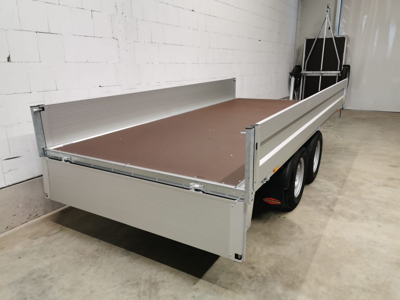 新的 栏板式/ 平板拖车 BOECKMANN HL-AL 3718/27 Eco XXL Hochlader：图13