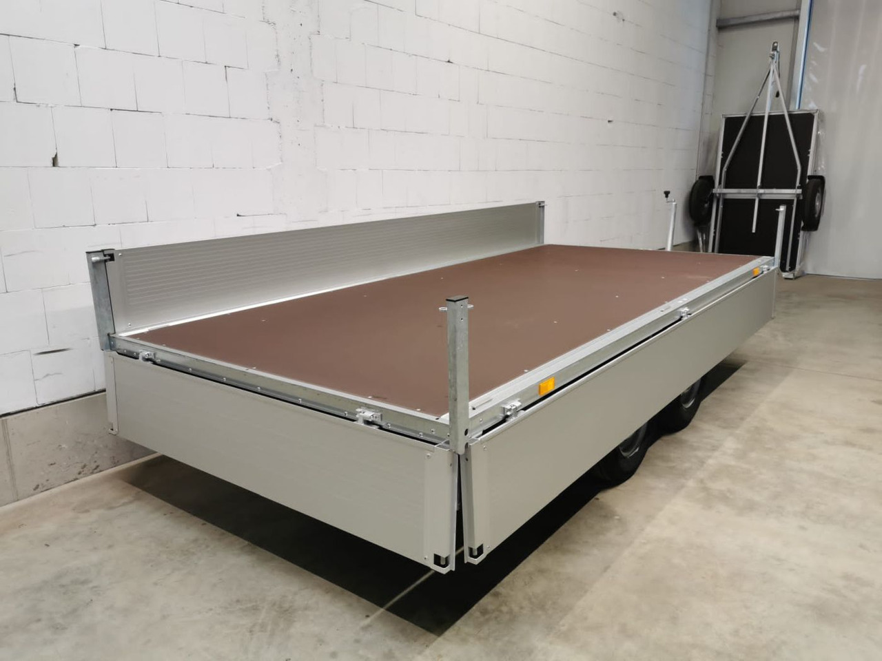 新的 栏板式/ 平板拖车 BOECKMANN HL-AL 3718/27 Eco XXL Hochlader：图26
