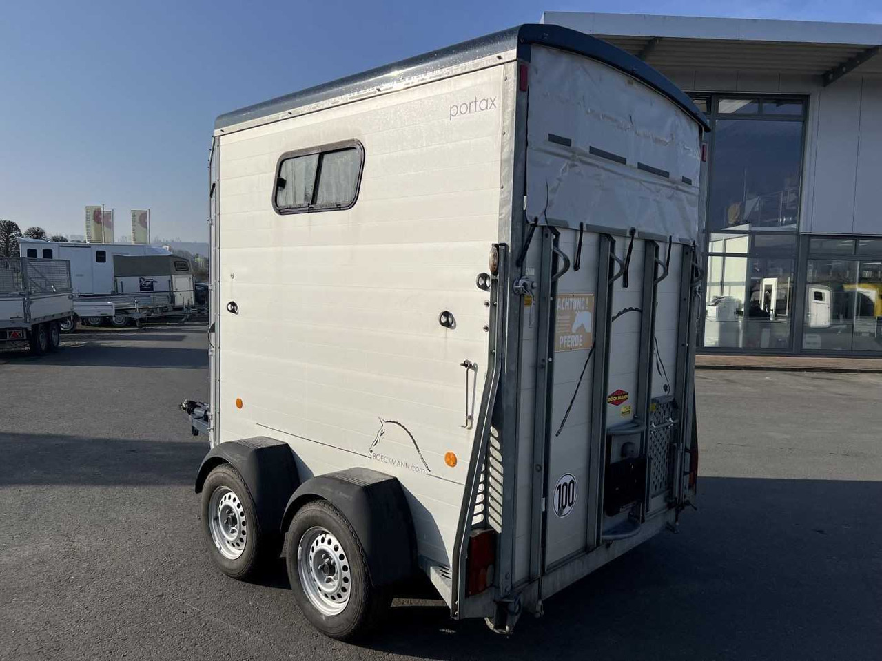 BOECKMANN Portax E blau SK Pferdeanhänger - 马拖车:图5 BOECKMANN Portax E blau SK Pferdeanhänger - 马拖车:图5