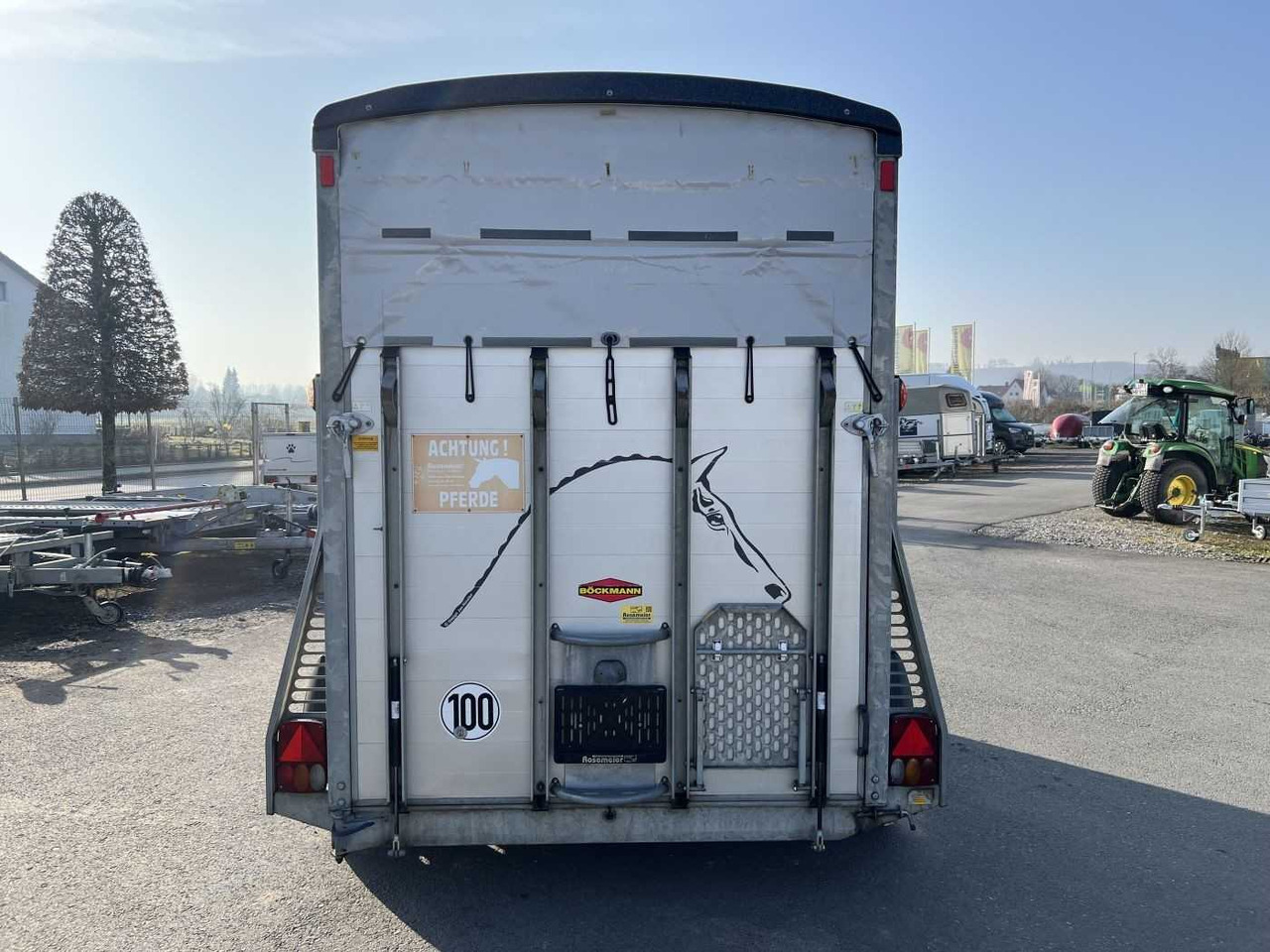 BOECKMANN Portax E blau SK Pferdeanhänger - 马拖车:图4 BOECKMANN Portax E blau SK Pferdeanhänger - 马拖车:图4
