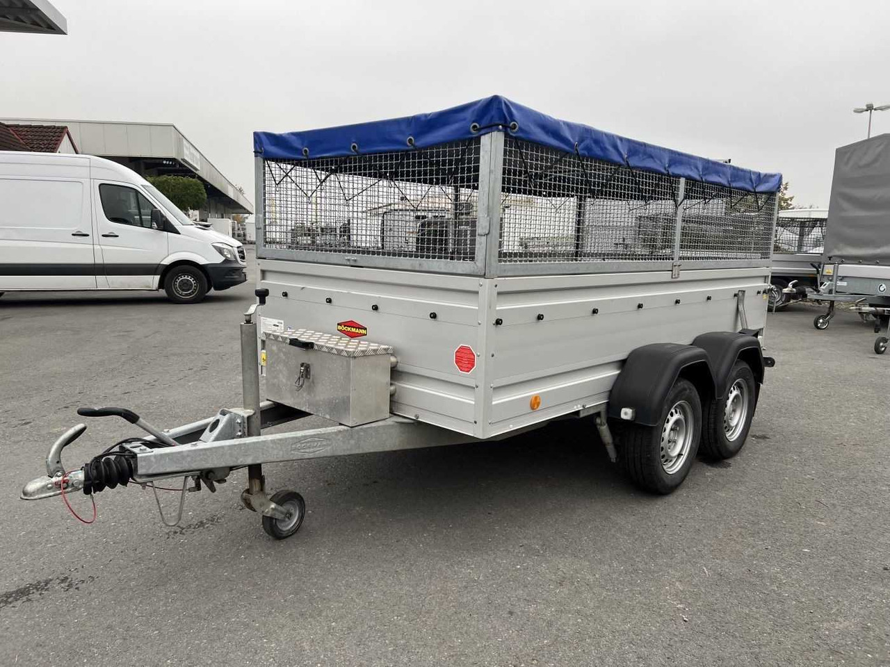 BOECKMANN TL-AL 3015/20 WCF BWE Gitter Kastenanhänger gebr - 汽车拖车:图5 BOECKMANN TL-AL 3015/20 WCF BWE Gitter Kastenanhänger gebr - 汽车拖车:图5