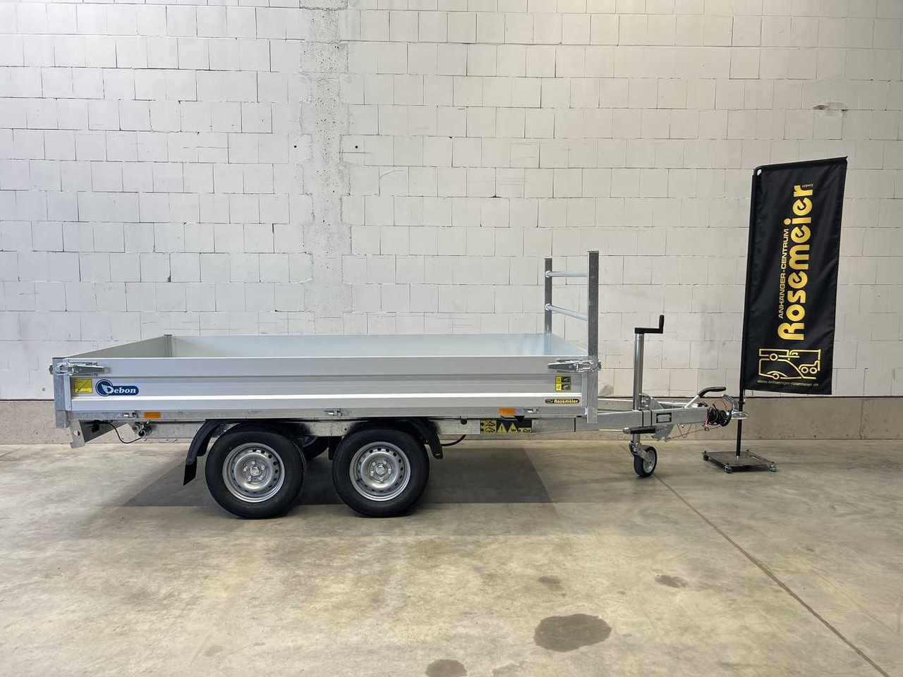 CHEVAL LIBERTE DEBON PW1.2E Lux E-Pumpe Rückwärtskipper - 翻斗拖车:图5 CHEVAL LIBERTE DEBON PW1.2E Lux E-Pumpe Rückwärtskipper - 翻斗拖车:图5