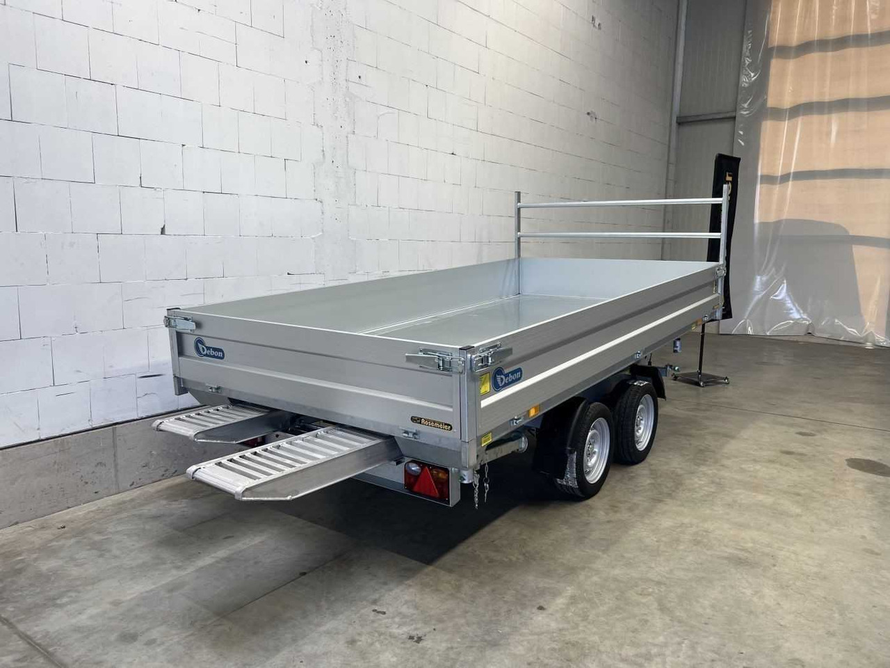 CHEVAL LIBERTE DEBON PW3.6E Rampen Dreiseitenkipper - 翻斗拖车:图3 CHEVAL LIBERTE DEBON PW3.6E Rampen Dreiseitenkipper - 翻斗拖车:图3