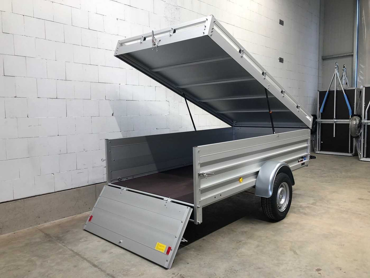 KOCH 7.13 1 BWEH Deckelanhänger - 汽车拖车:图1 KOCH 7.13 1 BWEH Deckelanhänger - 汽车拖车:图1