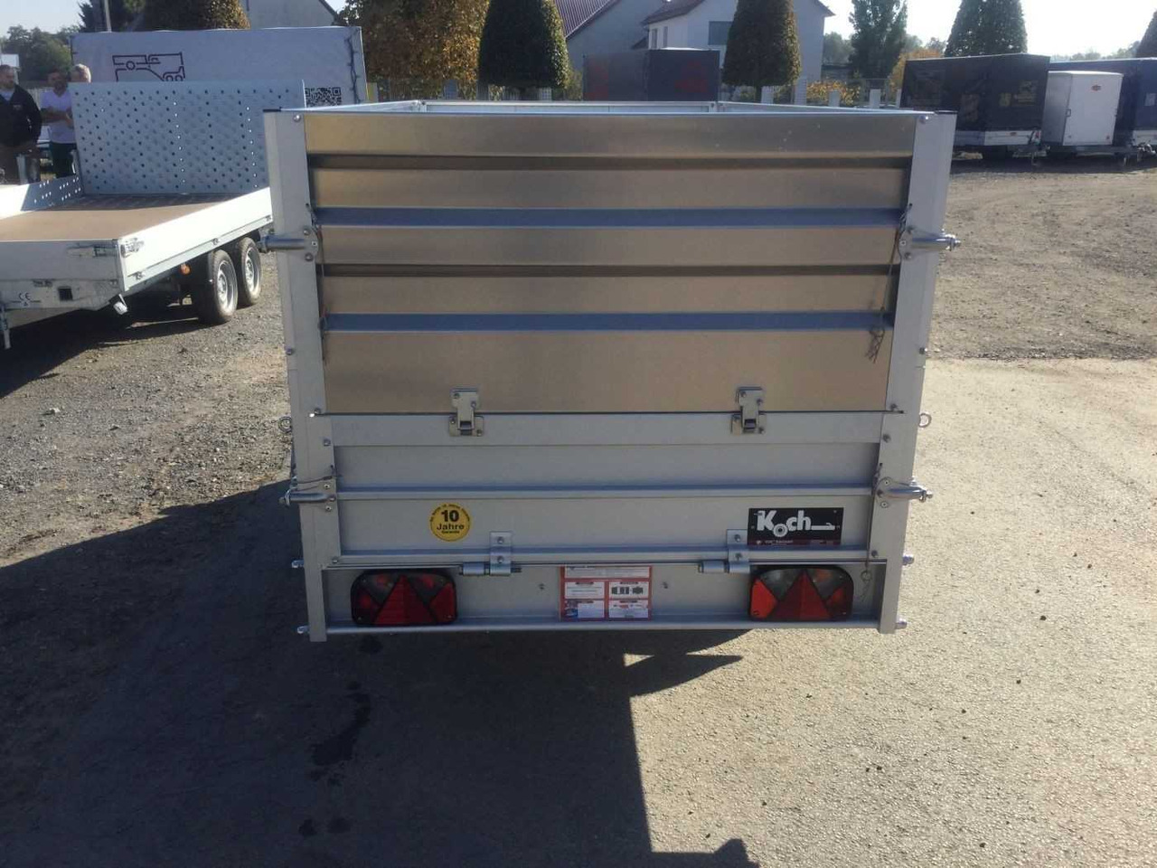 KOCH U4 + Alu-Bordwandaufsatz Kastenanhänger ungebrem - 汽车拖车:图3 KOCH U4 + Alu-Bordwandaufsatz Kastenanhänger ungebrem - 汽车拖车:图3
