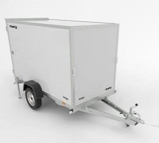 MARTZ Kargo 250 0,75T Kofferanhänger - 摩托车拖车:图1 MARTZ Kargo 250 0,75T Kofferanhänger - 摩托车拖车:图1
