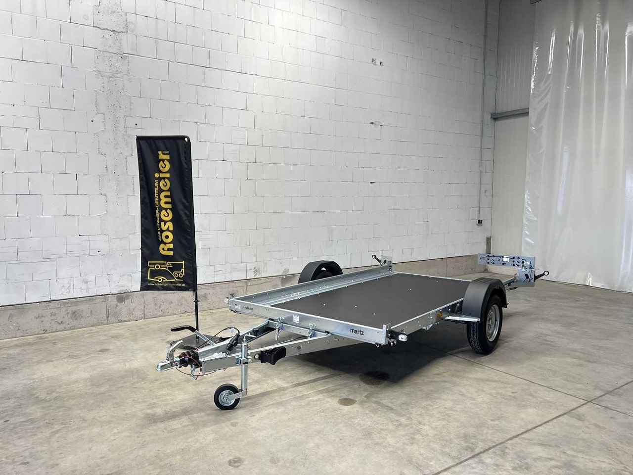 新的 摩托车拖车 MARTZ Unilader 330 C 1,5T Motorradanhänger：图22