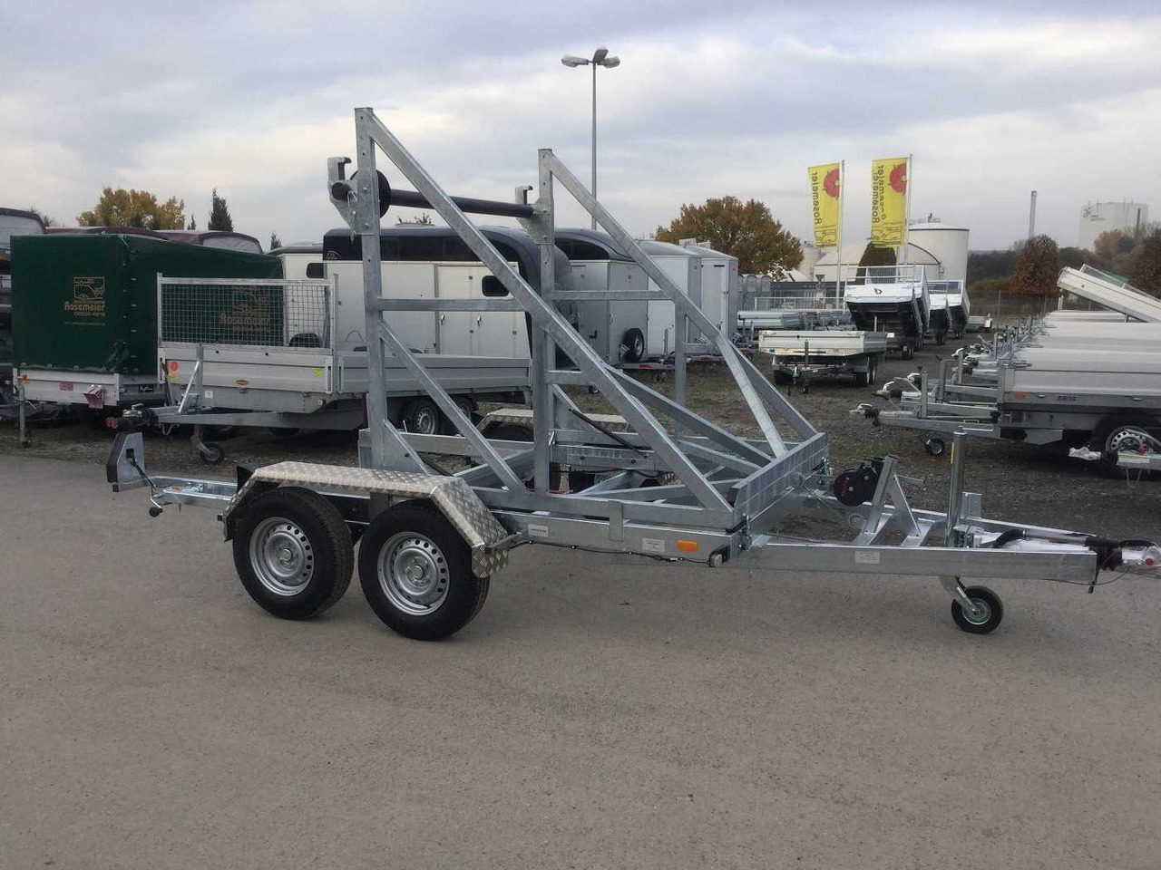 STEDELE KTT 35 Kabeltrommelanhänger - 电缆拖车:图2 STEDELE KTT 35 Kabeltrommelanhänger - 电缆拖车:图2