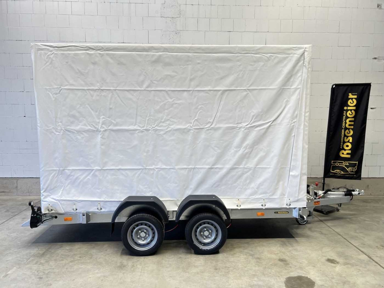 VEZEKO Husky FB 35.35 Plane weiß Absenker - 全挂车:图2 VEZEKO Husky FB 35.35 Plane weiß Absenker - 全挂车:图2