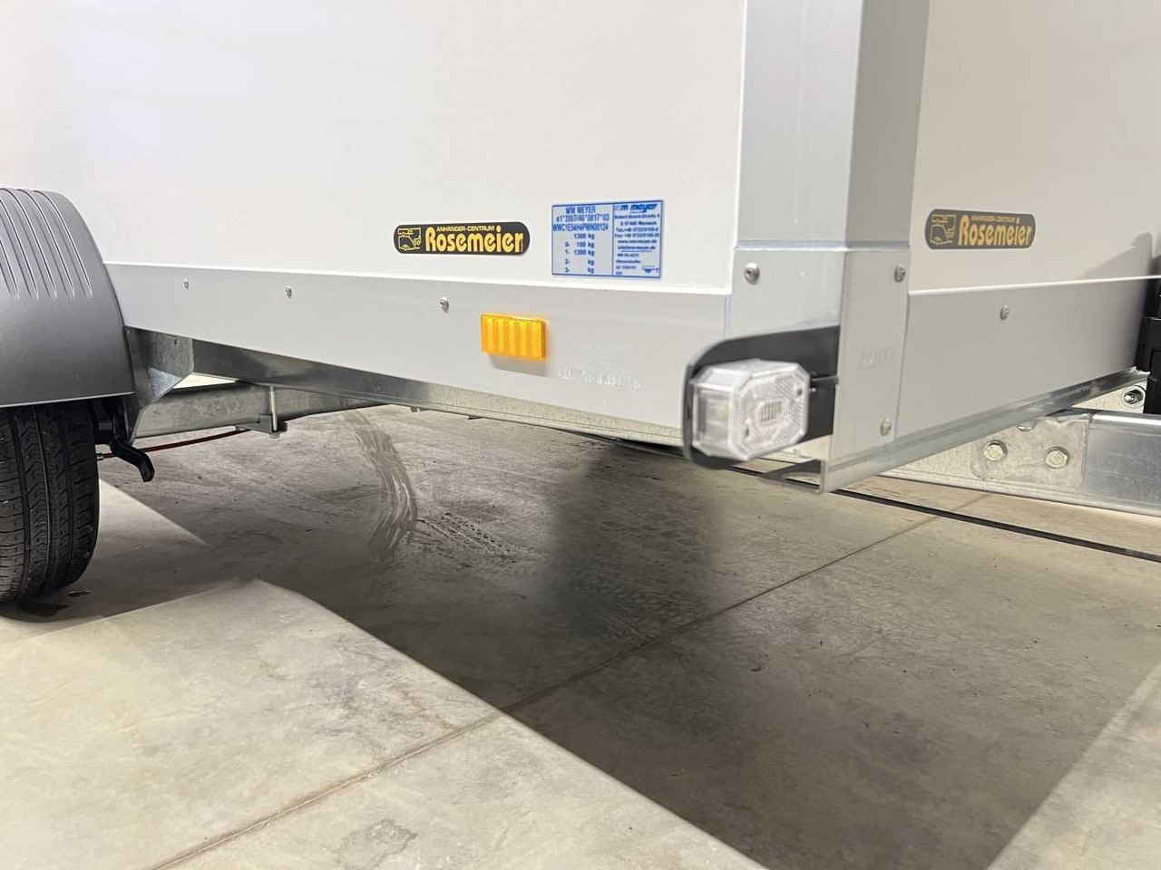 新的 封闭厢式拖车 WM MEYER AZ 1330/151 S30 Kofferanhänger：图20