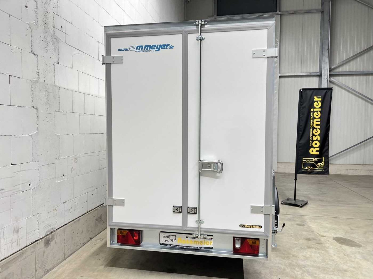 新的 封闭厢式拖车 WM MEYER AZ 1330/151 S30 Kofferanhänger：图15