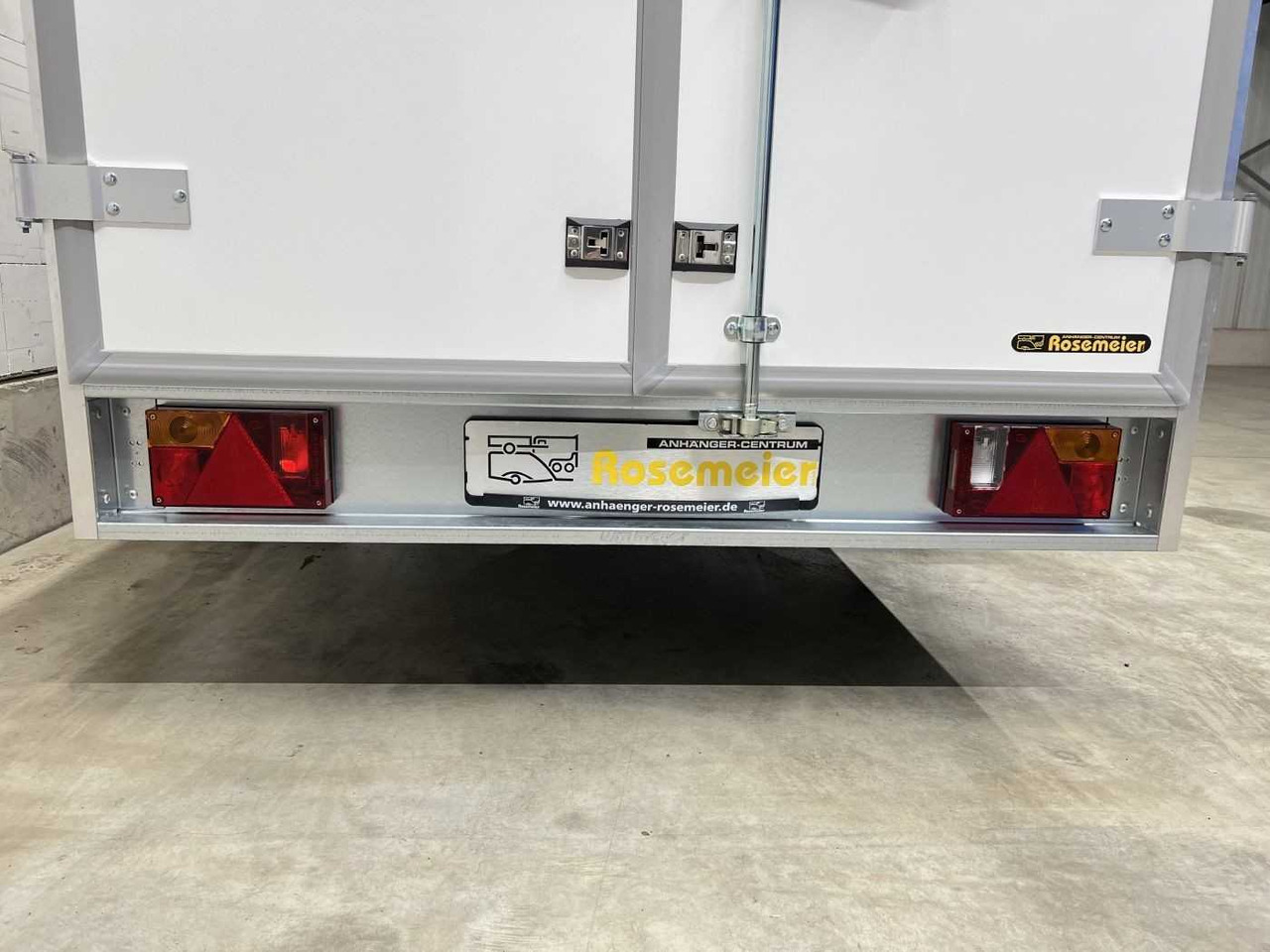 新的 封闭厢式拖车 WM MEYER AZ 1330/151 S30 Kofferanhänger：图16