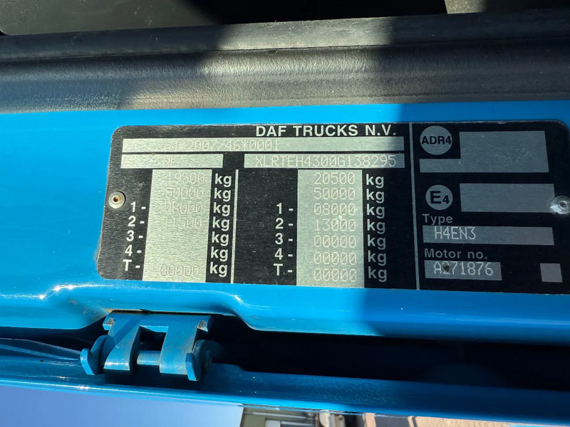 DAF XF 460 XF460 4X2 SSC/2X TANK/HOLLAND TRUCK - 牵引车:图5 DAF XF 460 XF460 4X2 SSC/2X TANK/HOLLAND TRUCK - 牵引车:图5