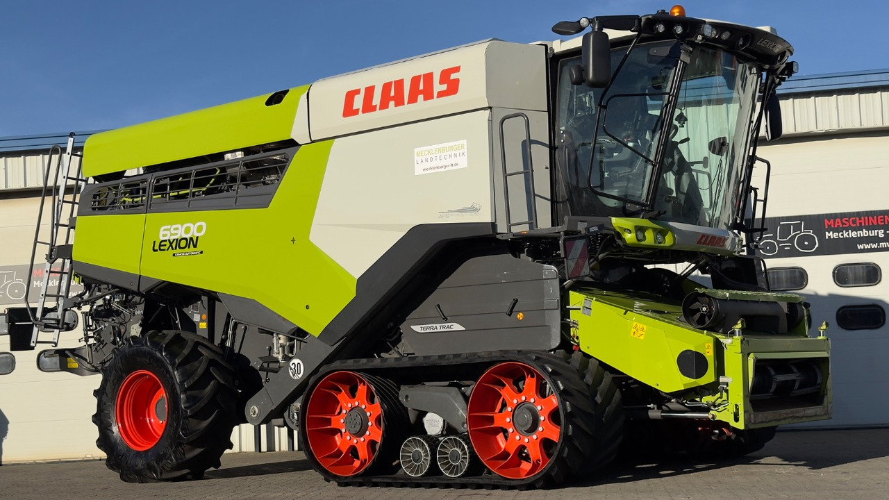 CLAAS Lexion 6900 TerraTrac 890 full Options - 联合收割机:图1 CLAAS Lexion 6900 TerraTrac 890 full Options - 联合收割机:图1