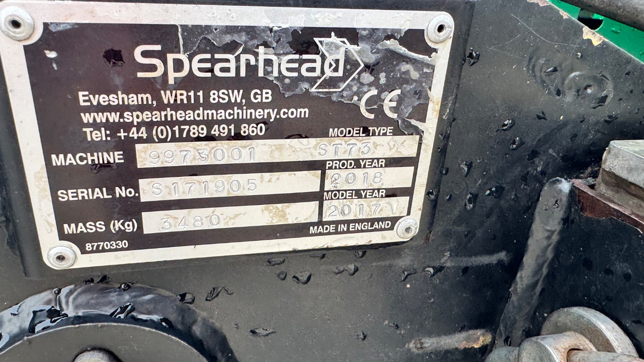 Spearhead Stubble Master 730 - 甩刀式割草机:图2 Spearhead Stubble Master 730 - 甩刀式割草机:图2