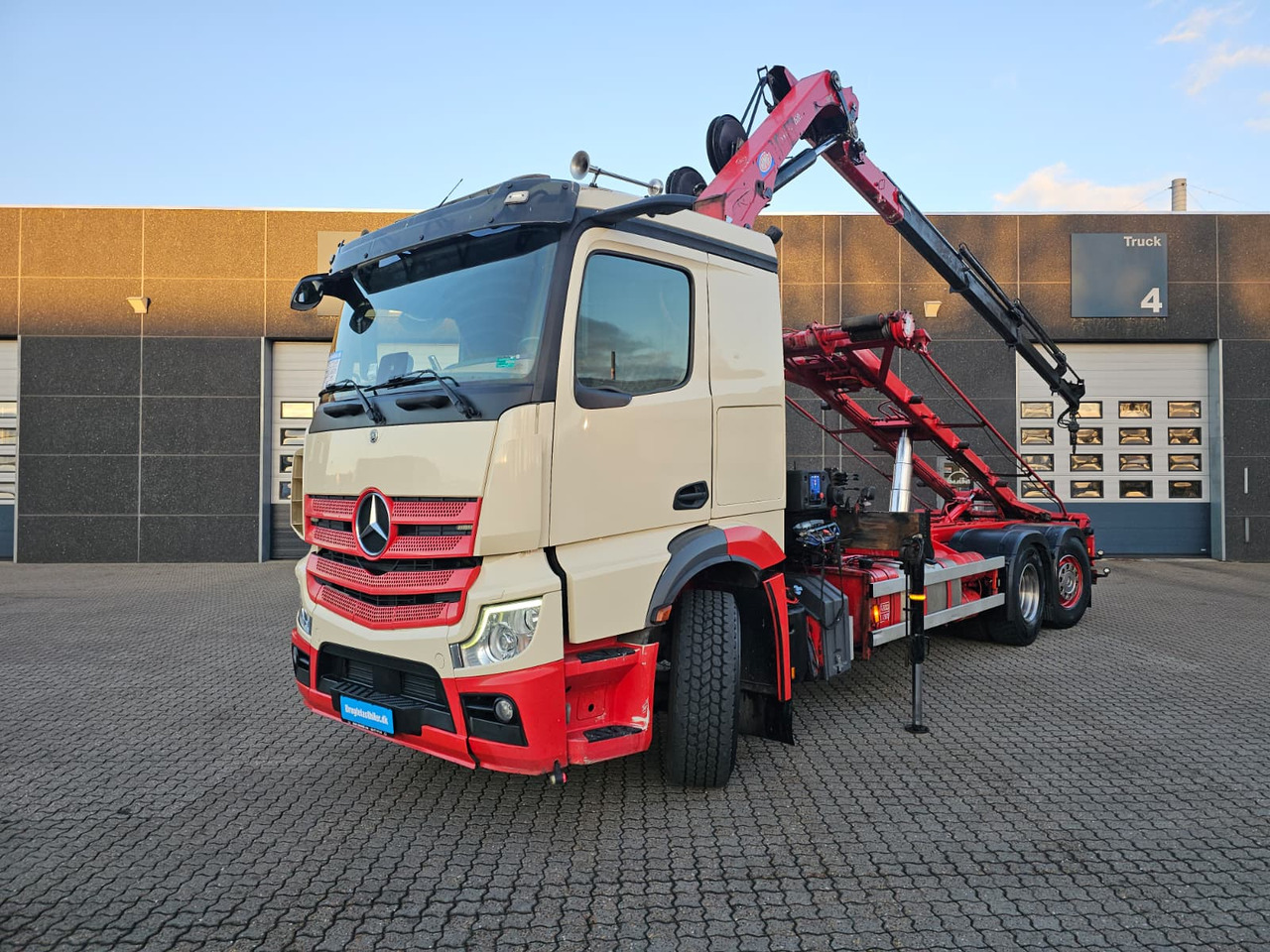 Mercedes Benz Actros 2545 - 集装箱运输车/ 可拆卸车身的卡车, 起重车:图1 Mercedes Benz Actros 2545 - 集装箱运输车/ 可拆卸车身的卡车, 起重车:图1
