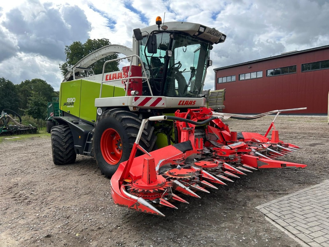 CLAAS Jaguar 890 mit Kemper 360 und PU - 收割机:图1 CLAAS Jaguar 890 mit Kemper 360 und PU - 收割机:图1