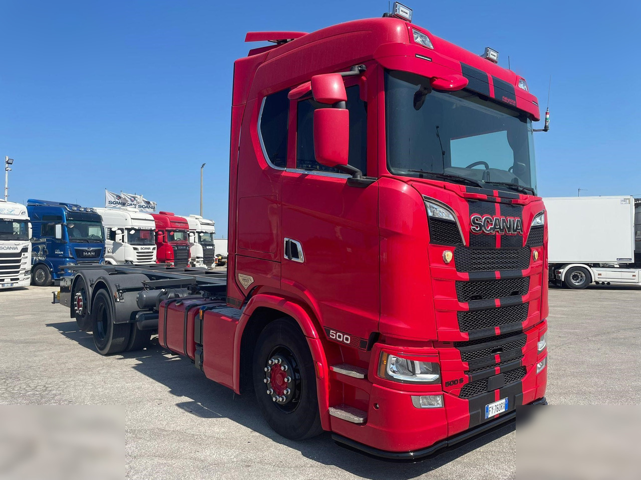 SCANIA S500 - 集装箱运输车/ 可拆卸车身的卡车:图1 SCANIA S500 - 集装箱运输车/ 可拆卸车身的卡车:图1