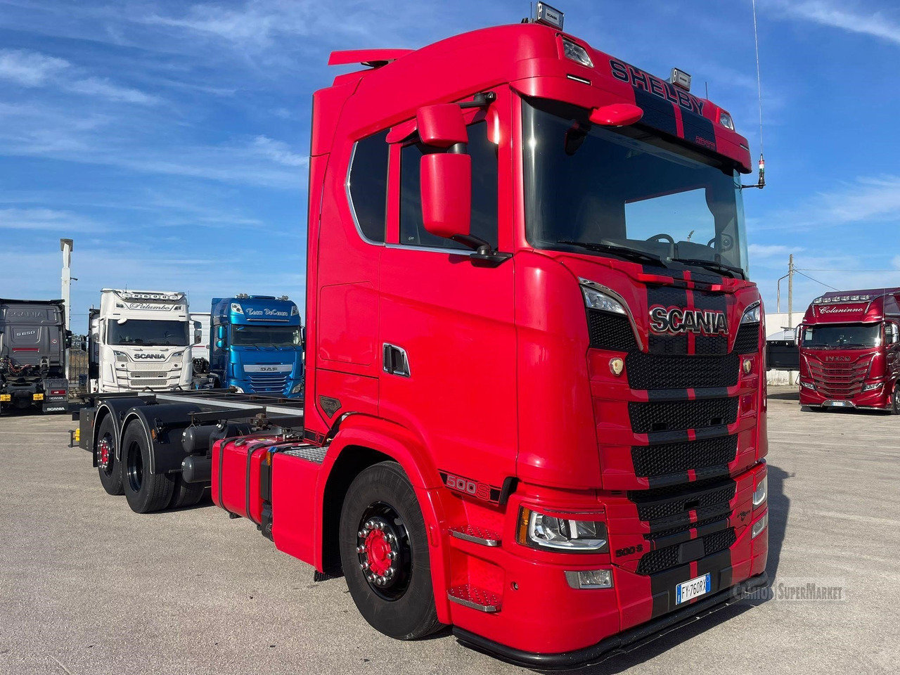 SCANIA S500 - 集装箱运输车/ 可拆卸车身的卡车:图1 SCANIA S500 - 集装箱运输车/ 可拆卸车身的卡车:图1