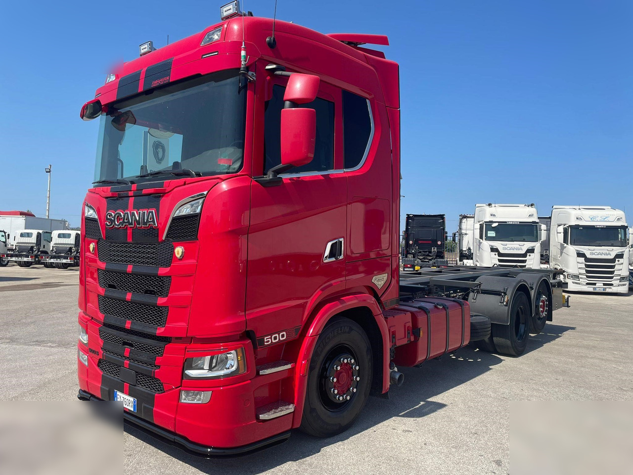 SCANIA S500 - 集装箱运输车/ 可拆卸车身的卡车:图2 SCANIA S500 - 集装箱运输车/ 可拆卸车身的卡车:图2