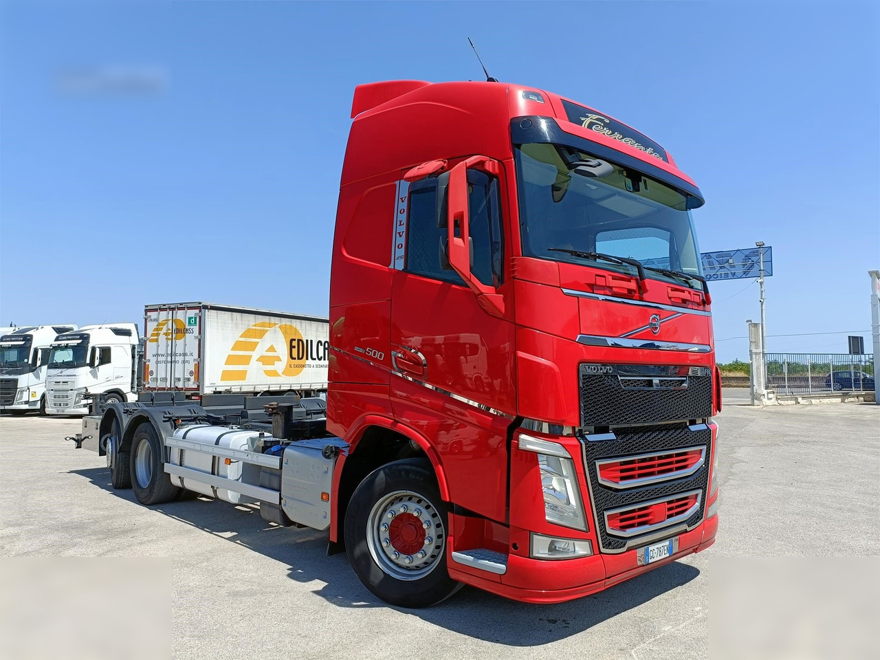 VOLVO FH500 - 集装箱运输车/ 可拆卸车身的卡车:图1 VOLVO FH500 - 集装箱运输车/ 可拆卸车身的卡车:图1