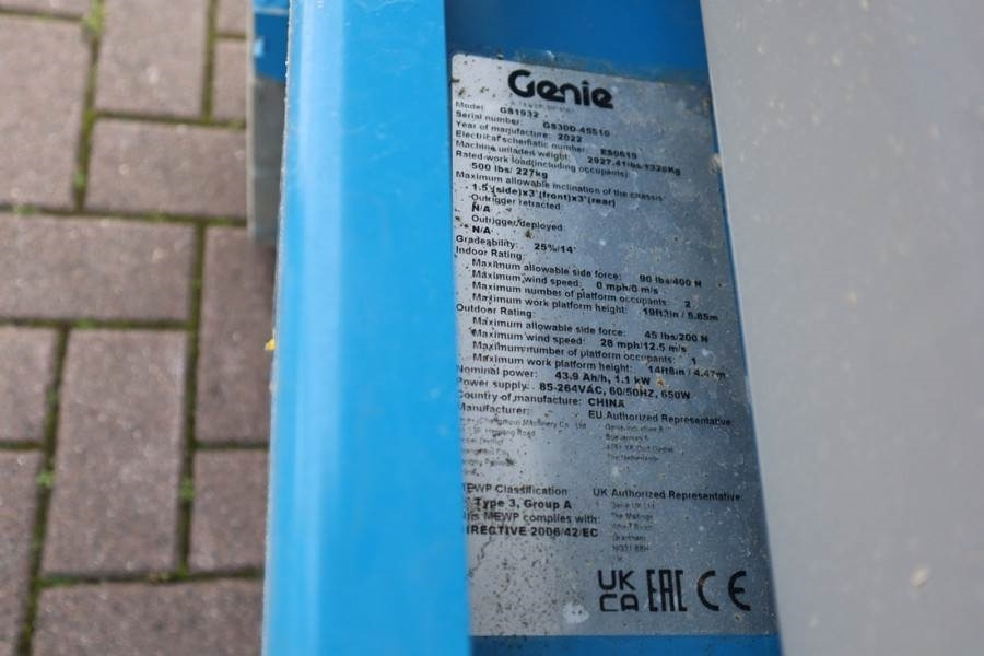 剪式升降机 Genie GS1932 E-Drive New And Available Directly From Sto：图7