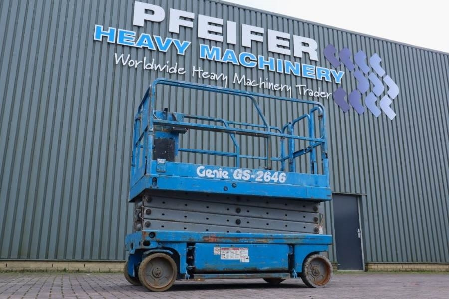 Genie GS2646 Electric, Working Height 9.80m, Capacity 45 - 剪式升降机:图1 Genie GS2646 Electric, Working Height 9.80m, Capacity 45 - 剪式升降机:图1