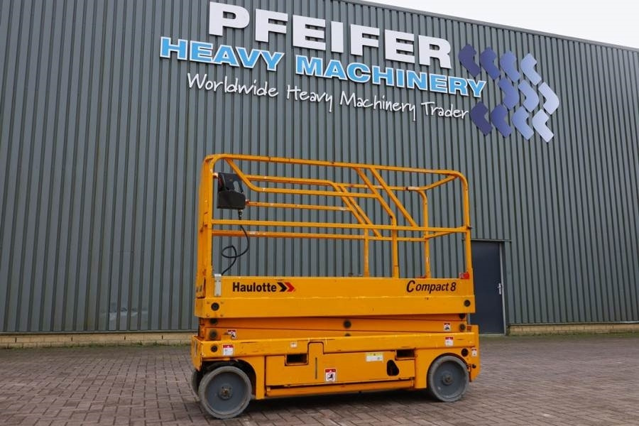 Haulotte Compact 8 Electric, 8.2m Working Height, 350kg Cap - 剪式升降机:图1 Haulotte Compact 8 Electric, 8.2m Working Height, 350kg Cap - 剪式升降机:图1