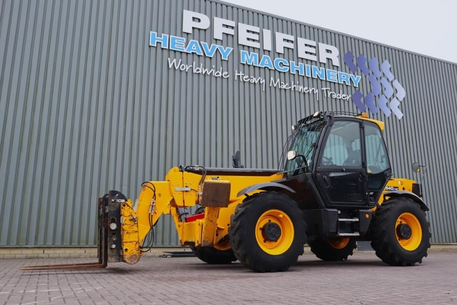 JCB 540-140 HI VIZ Diesel Stage V, 4x4x4 Drive, 13.8m - 伸缩臂叉装车:图1 JCB 540-140 HI VIZ Diesel Stage V, 4x4x4 Drive, 13.8m - 伸缩臂叉装车:图1