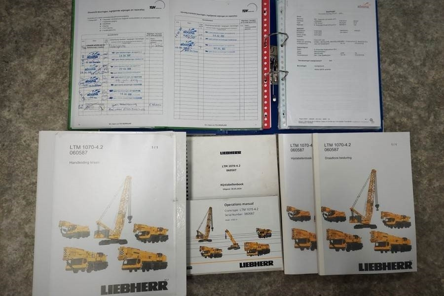 全地形起重机 Liebherr LTM1070-4.2 Dutch Vehicle Registration, Valid Insp：图21