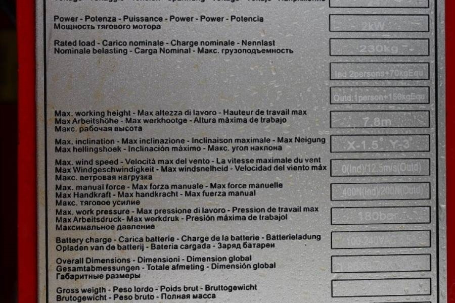 Magni ES0807EP New And Available Directly From Stock, El - 剪式升降机:图4 Magni ES0807EP New And Available Directly From Stock, El - 剪式升降机:图4