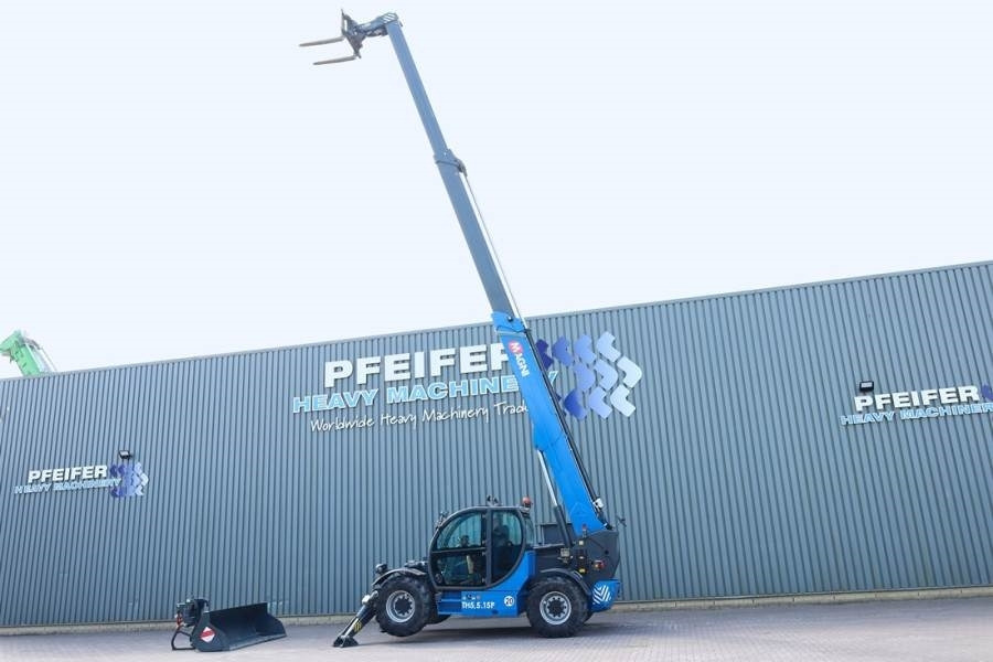 Magni - TH5,5.15-D7/D Diesel, 4x4x4 Drive, 5.5t Ca - 伸缩臂叉装车:图3 Magni - TH5,5.15-D7/D Diesel, 4x4x4 Drive, 5.5t Ca - 伸缩臂叉装车:图3