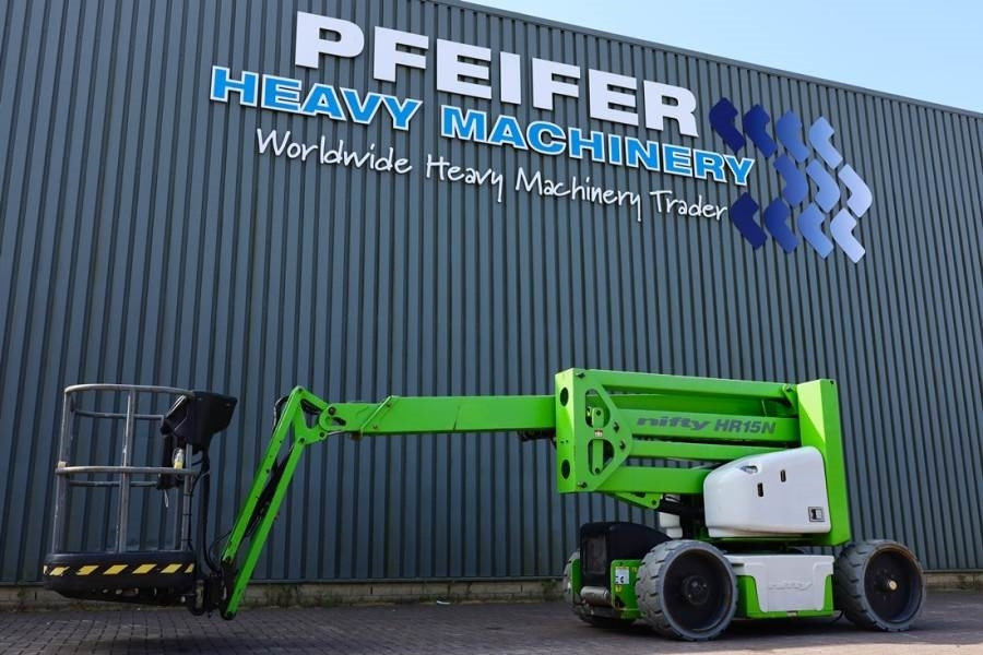 Niftylift HR15N Hybrid MK3 Hybrid, 4x2 Drive, 15.5m Working - 铰接臂:图1 Niftylift HR15N Hybrid MK3 Hybrid, 4x2 Drive, 15.5m Working - 铰接臂:图1