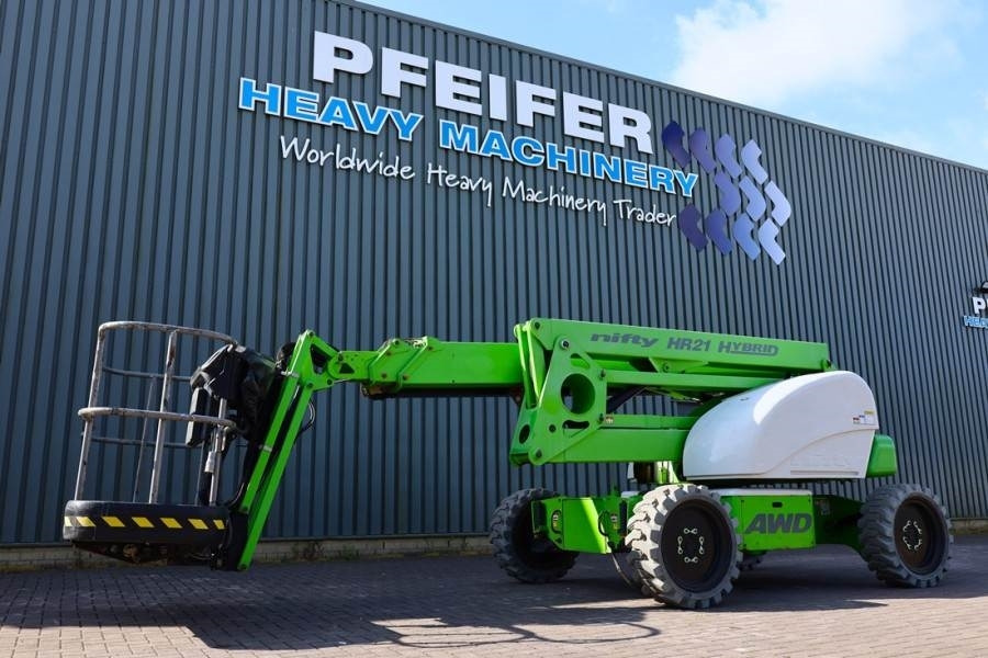 Niftylift HR21 HYBRID Hybrid, 4x4 Drive, 21m Working Height, - 铰接臂:图1 Niftylift HR21 HYBRID Hybrid, 4x4 Drive, 21m Working Height, - 铰接臂:图1