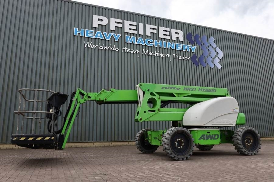 Niftylift HR21 HYBRID Hybrid, 4x4 Drive, 21m Working Height, - 铰接臂:图1 Niftylift HR21 HYBRID Hybrid, 4x4 Drive, 21m Working Height, - 铰接臂:图1