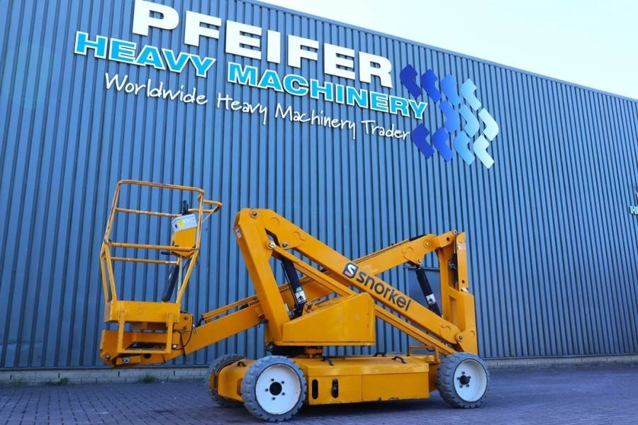 Snorkel A38E Electric, 13.5m Working Height, 6.1m Reach, 2 - 铰接臂:图1 Snorkel A38E Electric, 13.5m Working Height, 6.1m Reach, 2 - 铰接臂:图1