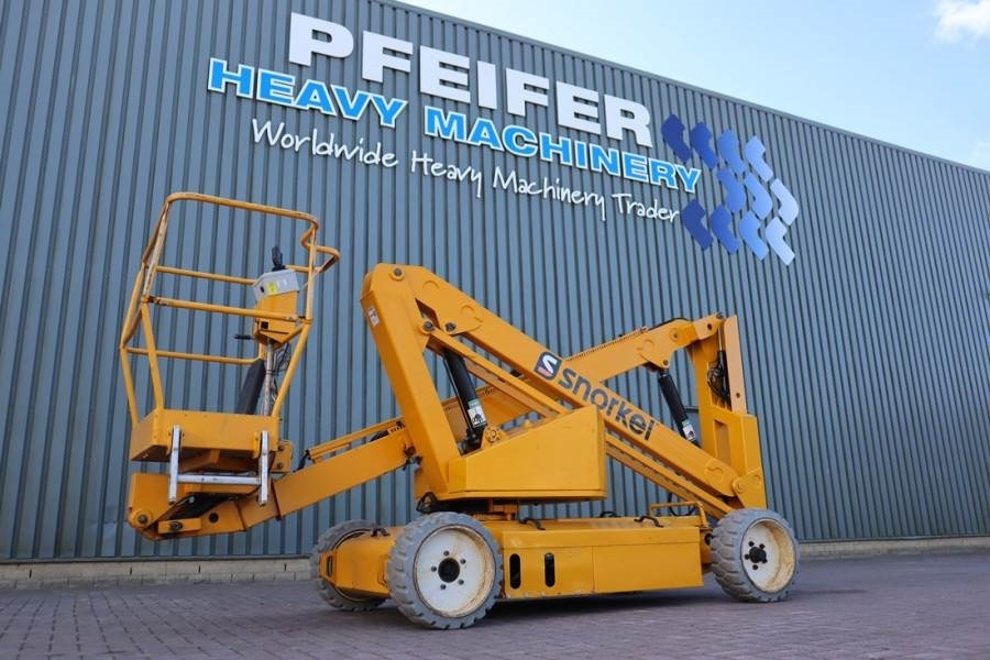 Snorkel A38E Electric, 13.5m Working Height, 6.1m Reach, 2 - 铰接臂:图1 Snorkel A38E Electric, 13.5m Working Height, 6.1m Reach, 2 - 铰接臂:图1