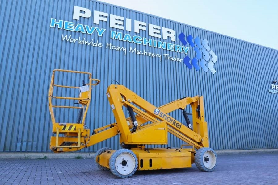 Snorkel A38E Electric, 13.5m Working Height, 6.1m Reach, 2 - 铰接臂:图1 Snorkel A38E Electric, 13.5m Working Height, 6.1m Reach, 2 - 铰接臂:图1