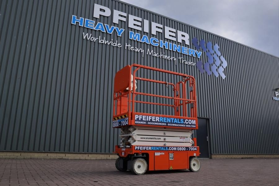 Snorkel S3219E Valid Inspection, *Guarantee! ,Electric, 8m - 剪式升降机:图1 Snorkel S3219E Valid Inspection, *Guarantee! ,Electric, 8m - 剪式升降机:图1