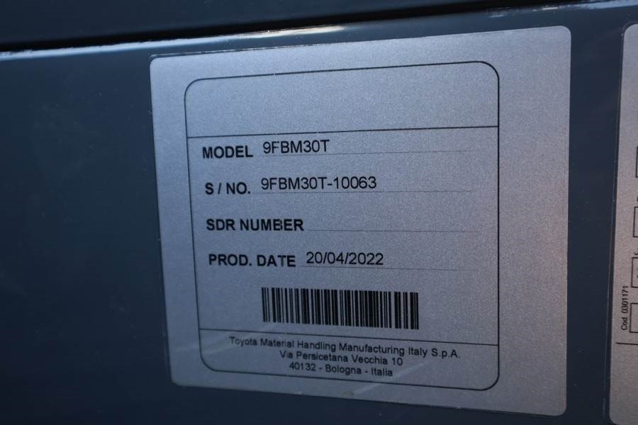 Toyota 9FBM30T Valid inspection, *Guarantee! Electric, 47  - 柴油叉车:图5 Toyota 9FBM30T Valid inspection, *Guarantee! Electric, 47  - 柴油叉车:图5