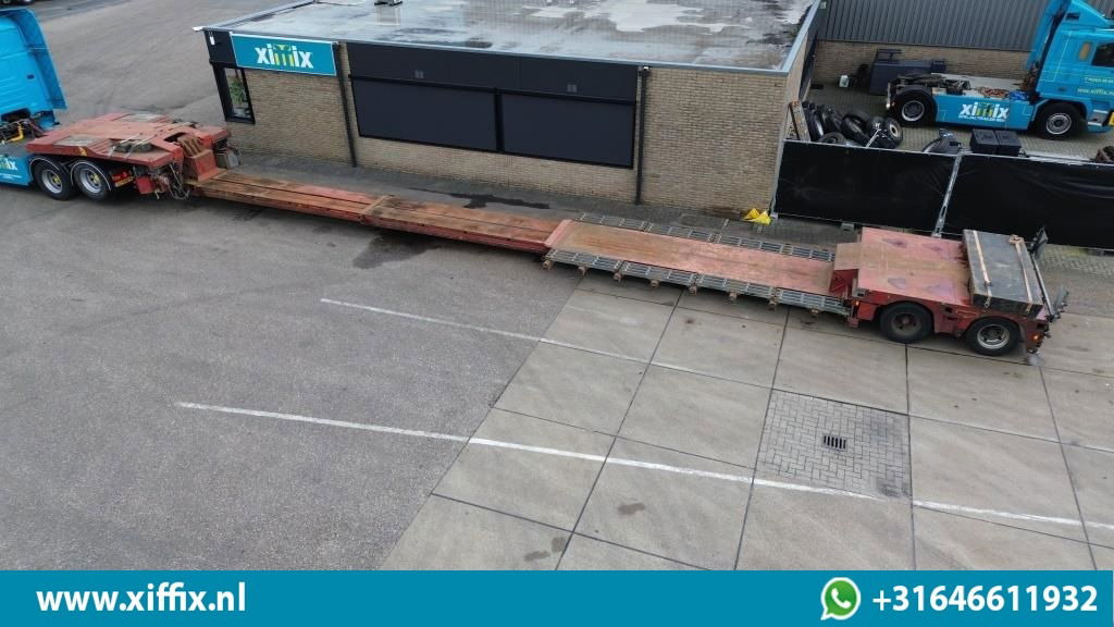 Broshuis 2-ass. Dubbel 2x uitschuifbare dieplader met afneembare nek / 2x gestuu - 低装载半拖车:图2 Broshuis 2-ass. Dubbel 2x uitschuifbare dieplader met afneembare nek / 2x gestuu - 低装载半拖车:图2