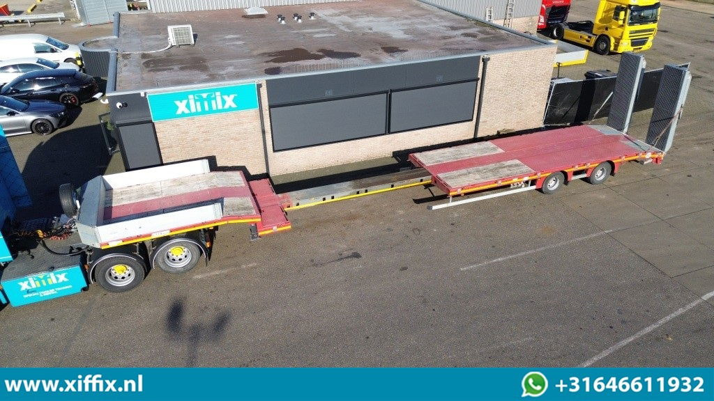 Faymonville 2-ass. Uitschuifbare semi dieplader met dubbele hydr. Kleppen / Nalo - 低装载半拖车:图1 Faymonville 2-ass. Uitschuifbare semi dieplader met dubbele hydr. Kleppen / Nalo - 低装载半拖车:图1